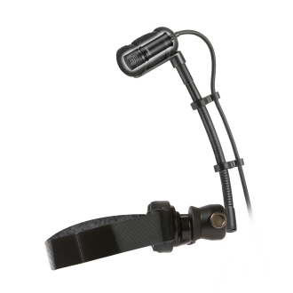 ATM350W CARDIOID CONDENSER INSTRUMENT MICROPHONE WITH WOODWIND MOUNTING SYSTEM (5" GOOSENECK)